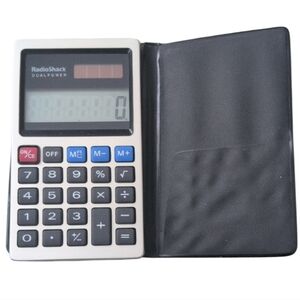 VTG Radio Shack EC-458 Dual Power Solar Calculator. 